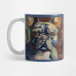 French Bulldog Portrait done as Cezanne Mug